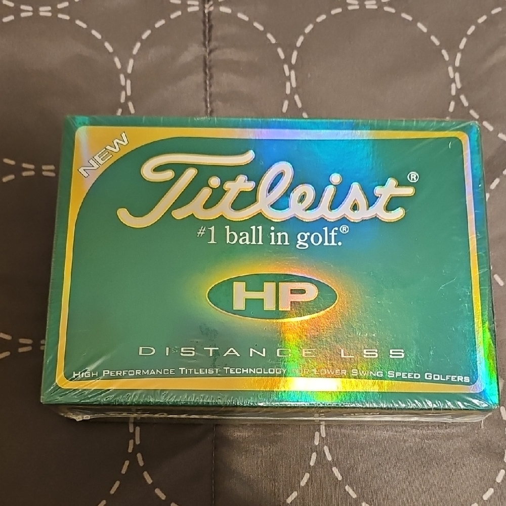 Titleist HP Distance Golf Balls in Green Box